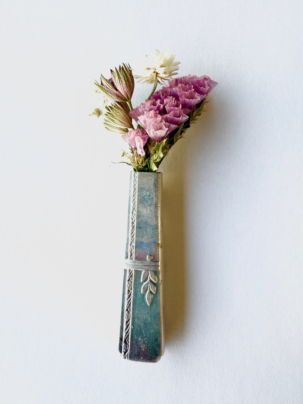 Bud Vase - Grenoble Magnetic Bud Vase from Upcycled Knife Handle - KB Studios