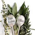 Herb Labels - Vintage Spoon Plant Markers for Your Garden - KB Studios