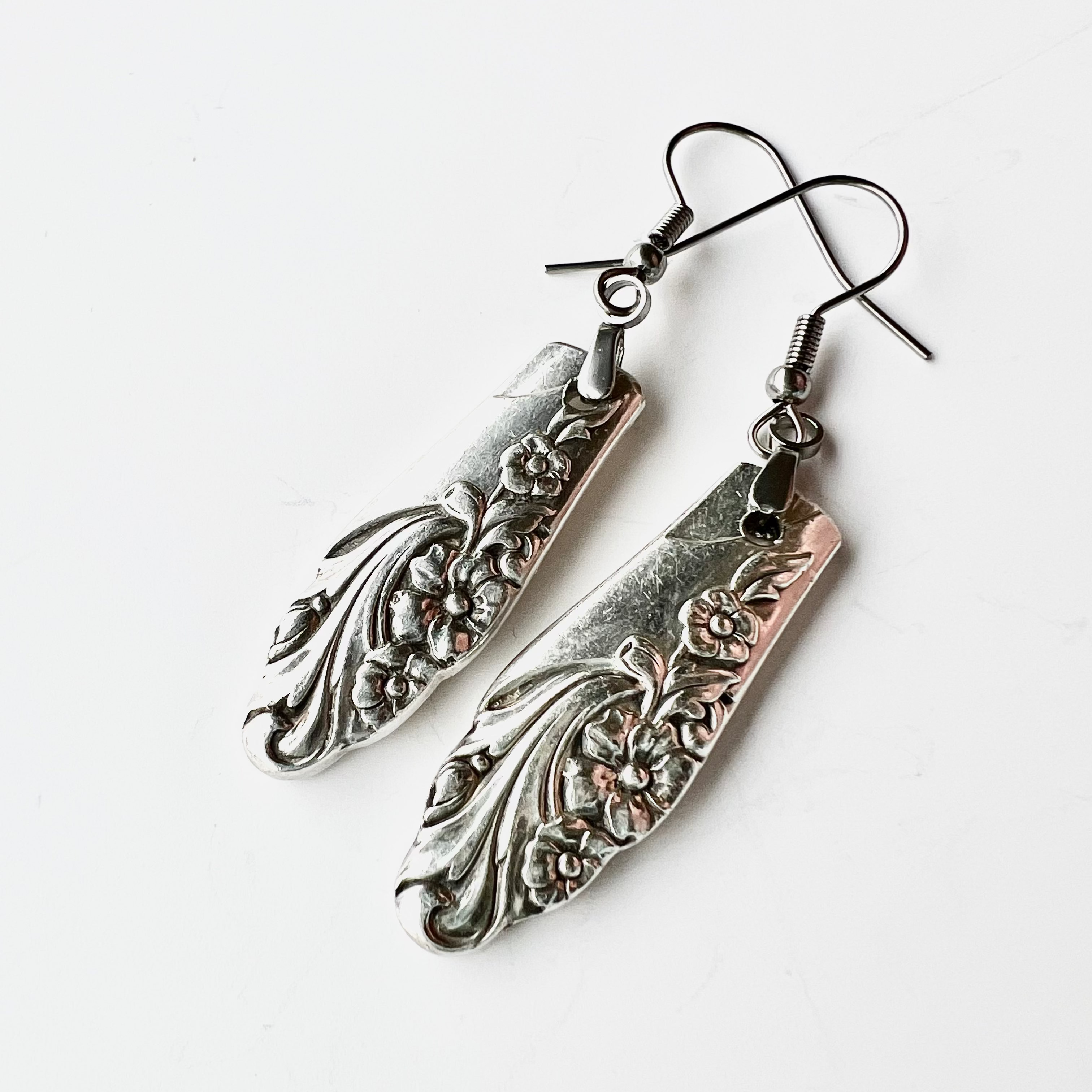 Earrings - Handcrafted Evening Star Botanical Jewelry - KB Studios